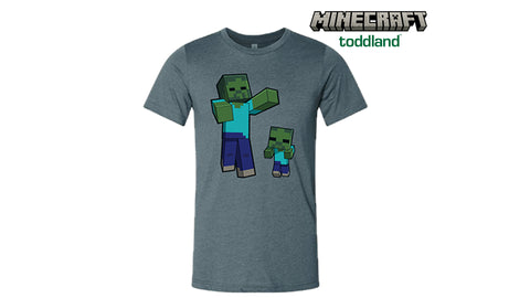 MINECRAFT - 2026 ADULT Zombies Tee -(ships 8/1-8/30)
