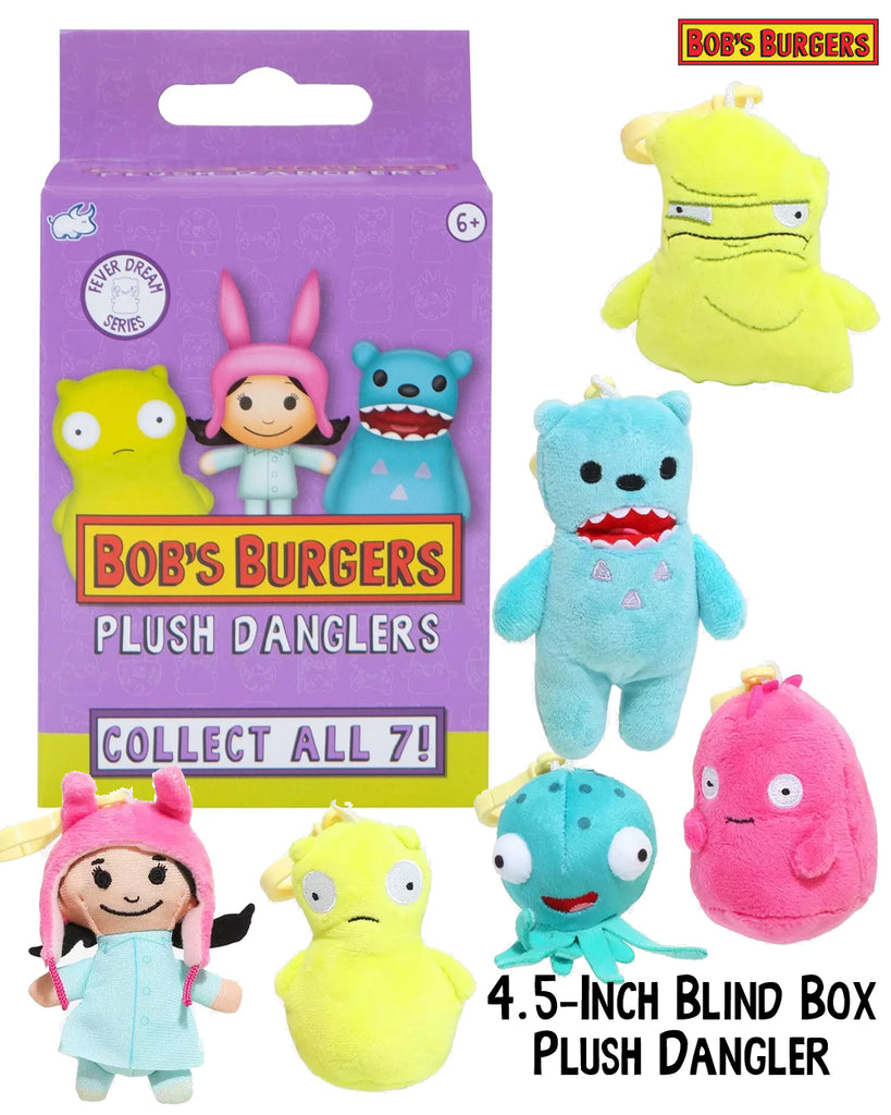 Bob's Burgers 4.5" Mystery Box Plush Danglers (Purple Box)