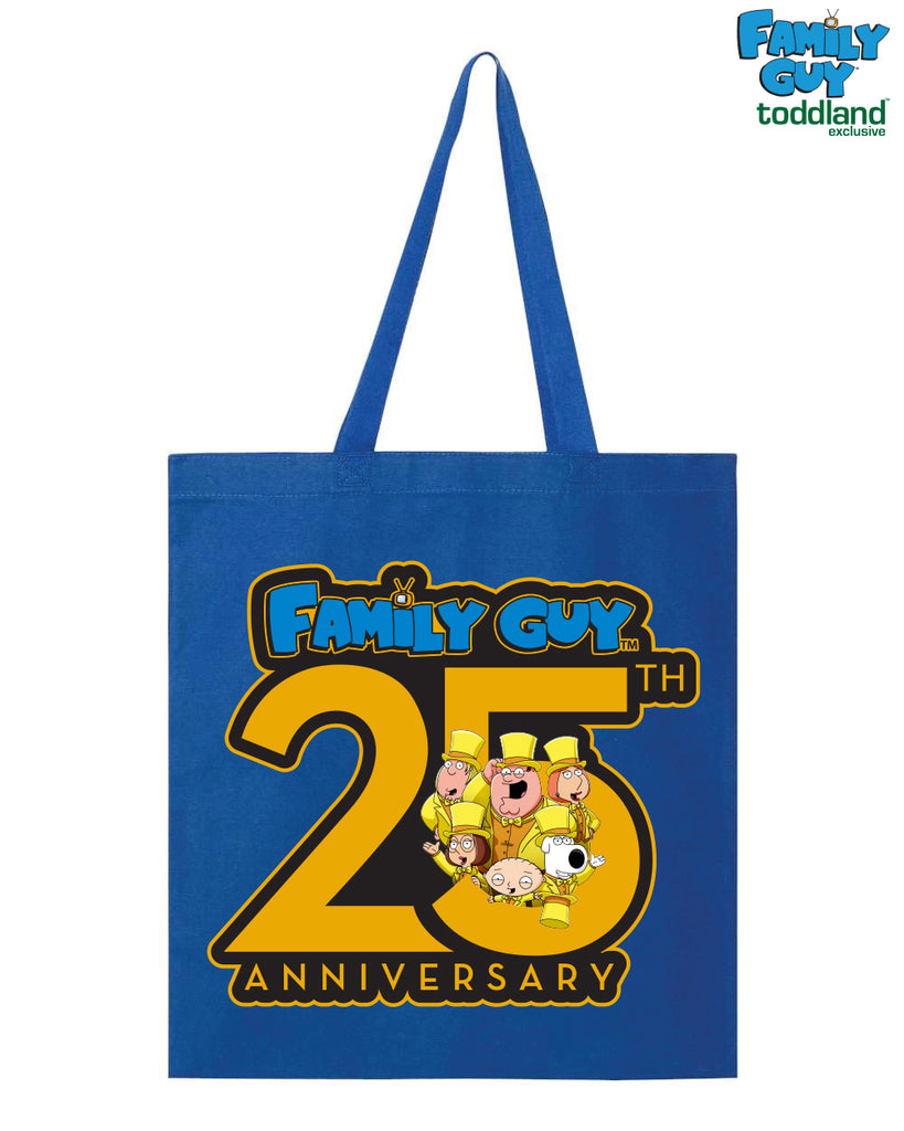 Family Guy - 25th Anniversary heavy canvas grocery tote