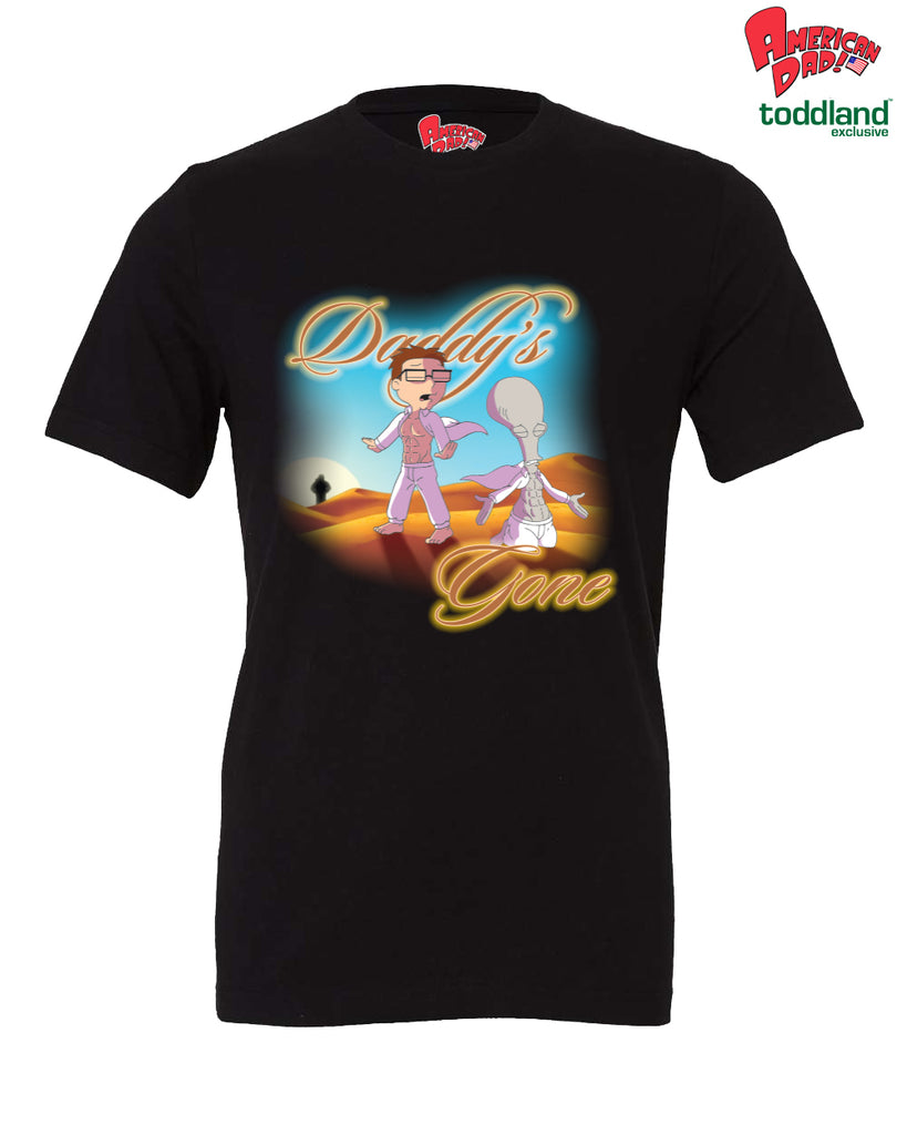 American Dad! - Daddy's Gone Tee - black