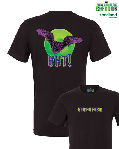 WWDITS - Human Form / BAT! tee - vintage black