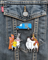 Bob's Burgers - Zebras in Bikinis Gene enamel pin (le 100)