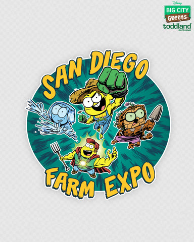 Big City Greens - San Diego Farm Expo sticker