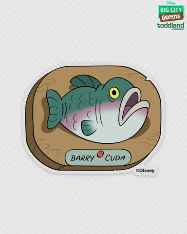 Big City Greens - Barry Cuda sticker