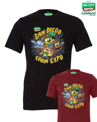 Big City Greens - ADULT San Diego Farm Expo tee - Black