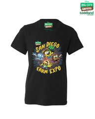 Big City Greens - YOUTH Farm Expo tee - Black