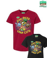 Big City Greens - YOUTH Farm Expo tee - Cardinal Red