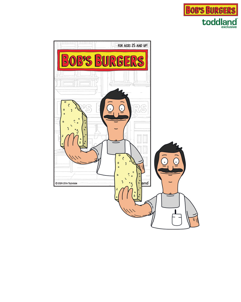 Bob's Burgers - 2025 Sponge.  Bob.  enamel pin