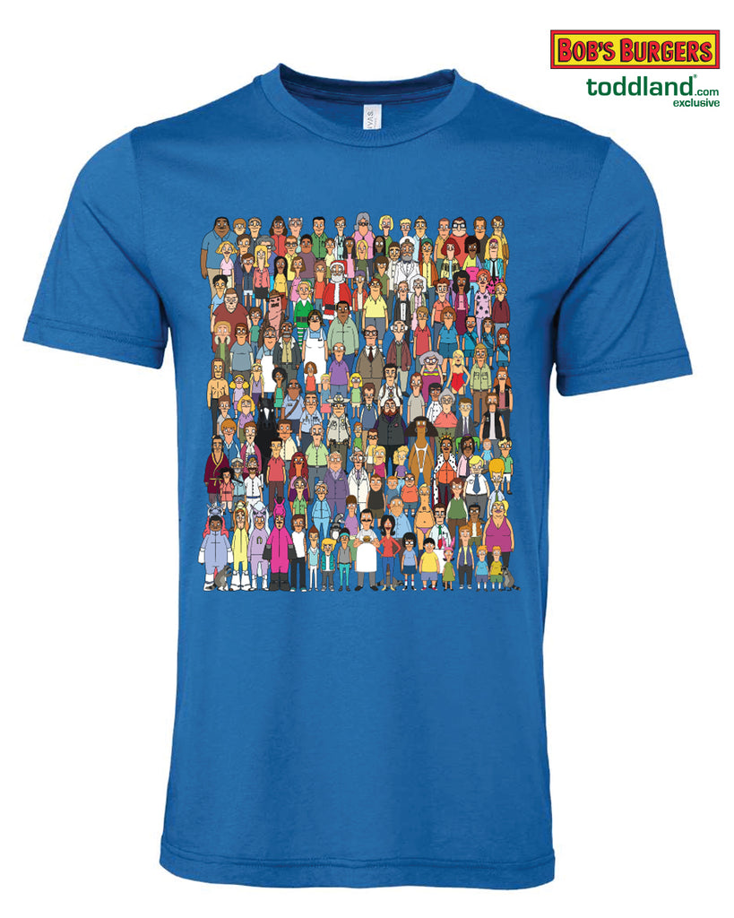 2026 Bob's Burgers - (almost) Everybody Tee - Royal Blue