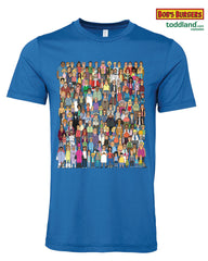 2026 Bob's Burgers - (almost) Everybody Tee - Royal Blue
