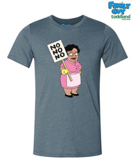 Family Guy - No No No Consuela sign Tee - Heather Slate Blue