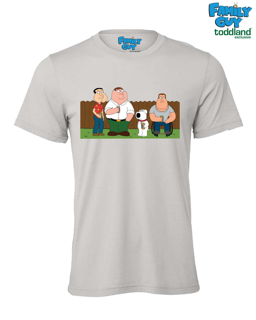 Family Guy - Family Guy of the Hill tee - Solid Athletic Gray