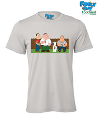 Family Guy - Family Guy of the Hill tee - Solid Athletic Gray