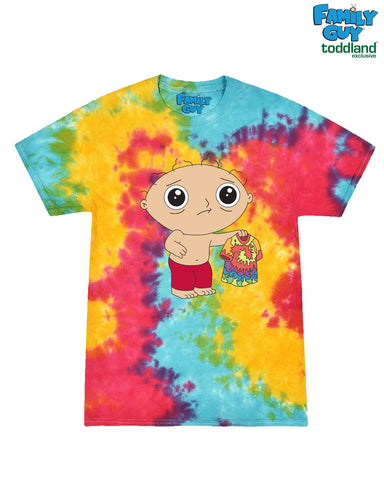 Family Guy - "I'll trade my shirt for a grilled cheese!" tee - tie dye