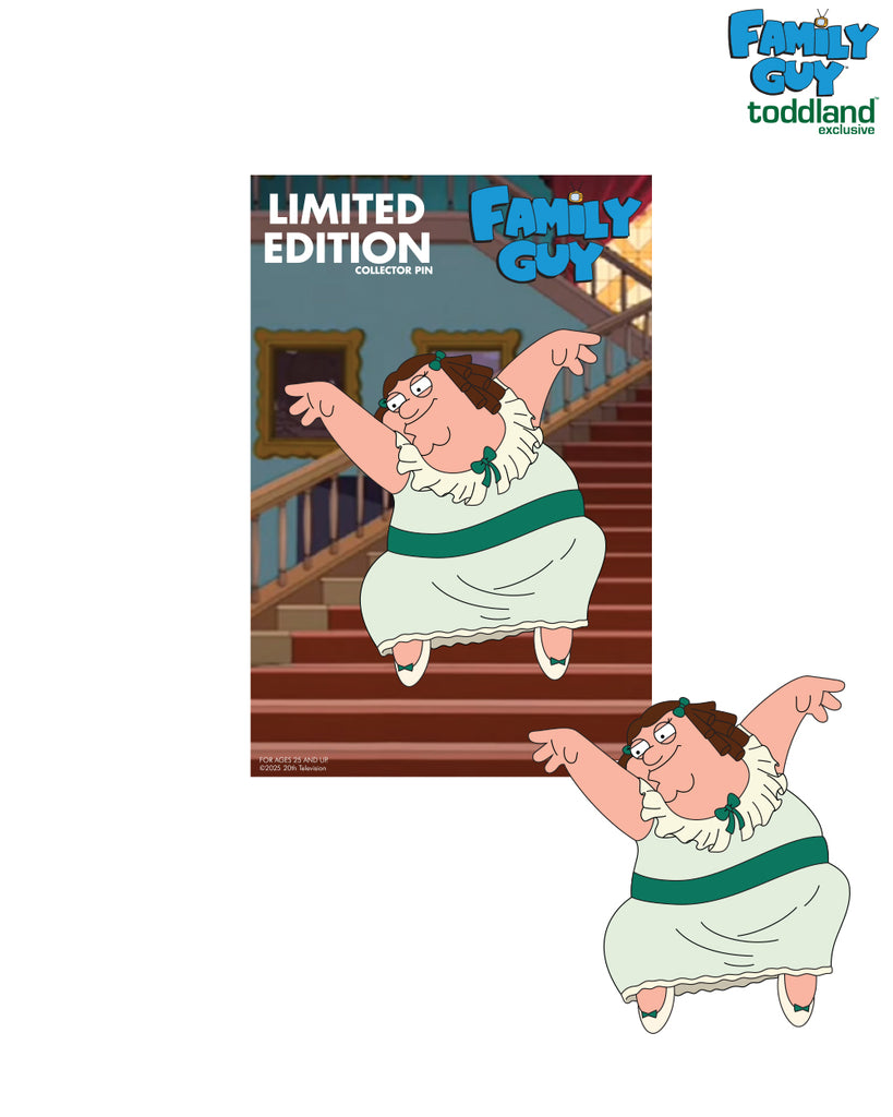 Family Guy - I'll be right down!  Peter pin