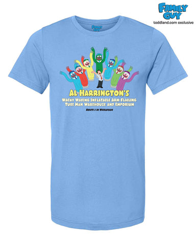 Family Guy - Al Harringtons Tee - light blue