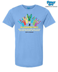 Family Guy - Al Harringtons Tee - carolina blue