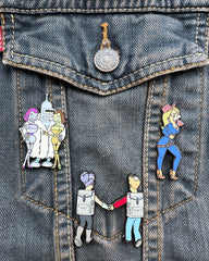 Futurama - Sexy Scruffy hard enamel pin