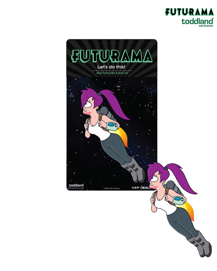 FUTURAMA - Leela Let's Do This! pin