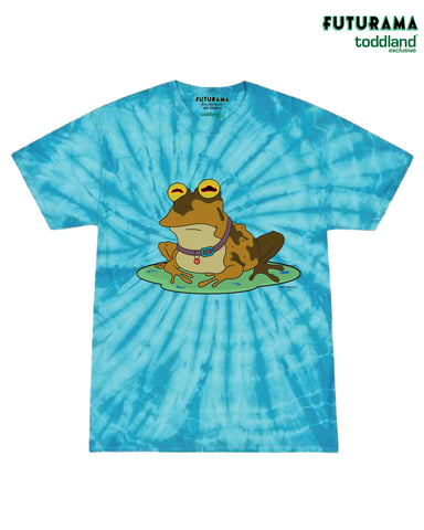 FUTURAMA - ALL GLORY!  Tee  - Tie Dye Turquoise