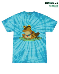 FUTURAMA - ALL GLORY!  Tee  - Tie Dye Turquoise