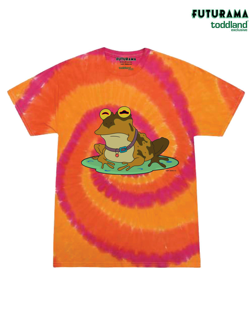 FUTURAMA - ALL GLORY!  Tee  - Tie Dye Orange