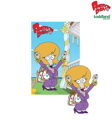 American Dad! - 2026 Jeannie Gold! Enamel Pin