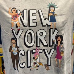 Bob's Burgers - NEW YORK CITY Tee - Comfort Colors heavier weight tee