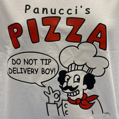 FUTURAMA - Panucci's Pizza Ringer Tee - Black/White Ringer Tee