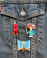 King of the Hill - Rhinestein’s Cowboy Pin