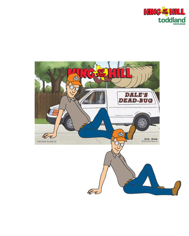 King of the Hill - Mudflap Pinup Dale pin