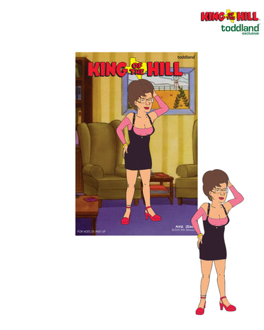 King of the Hill - An Arlen 10 Peggy pin