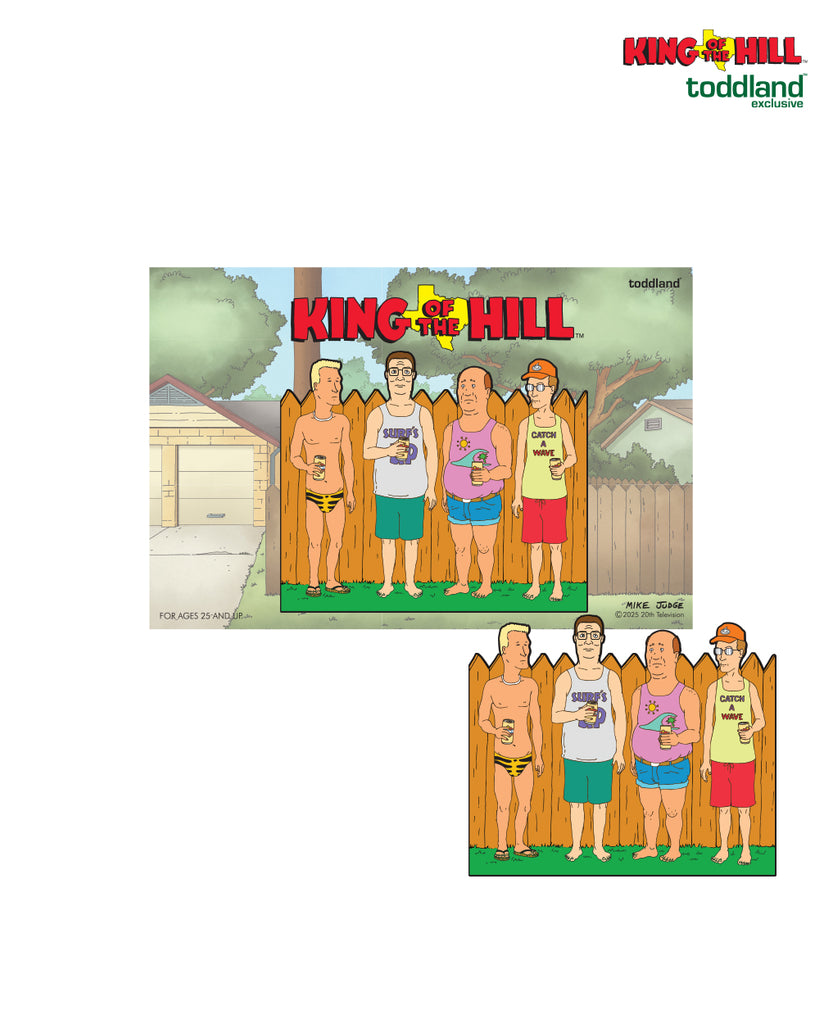 King of the Hill - Summer Alley pin