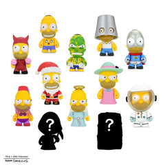 The Simpsons - Kidrobot Many Faces of Homer Blindbox 3" Figures