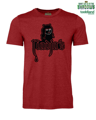 WWDITS - Nadja's Nightclub tee - Heather canvas red