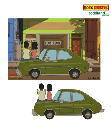 2026 Bob's Burgers - FOR LEASE Hard Enamel Pin (*ships between 8/15-8/30)