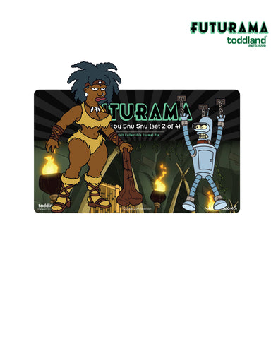 FUTURAMA - Death by Snu Snu pin set - SECOND in a series of four