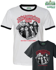 WWDITS - Total Domination Tour ringer tee - White/black