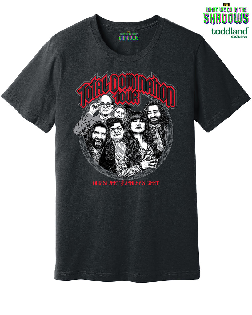 WWDITS - Total Domination Tour tee - Dark gray heather