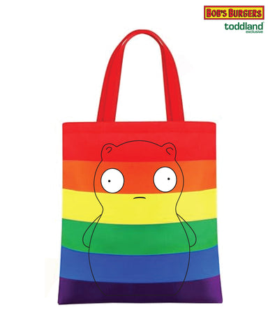 2026 Bob's Burgers Pride - Rainbow Kuchi Kopi Heavy Grocery Tote