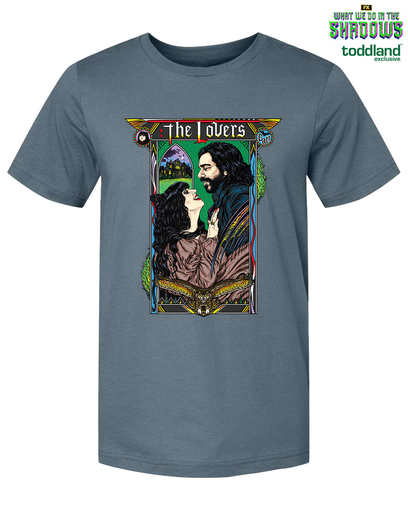 WWDITS - The Lovers tee - Slate blue