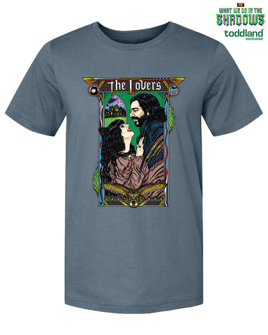 WWDITS - The Lovers tee - Slate blue