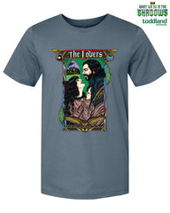 WWDITS - The Lovers tee - Slate blue