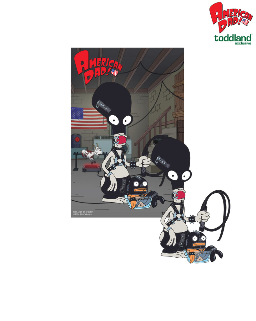 American Dad! - 2026 I thought we were going hiking Enamel Pin