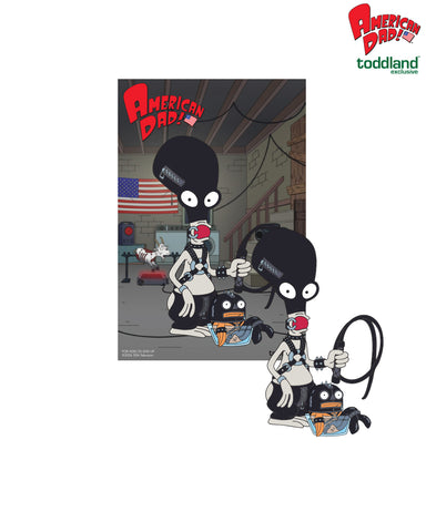 American Dad! - 2026 I thought we were going hiking Enamel Pin