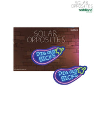 Solar Opposites - Dig Old Bicks printed enamel pin
