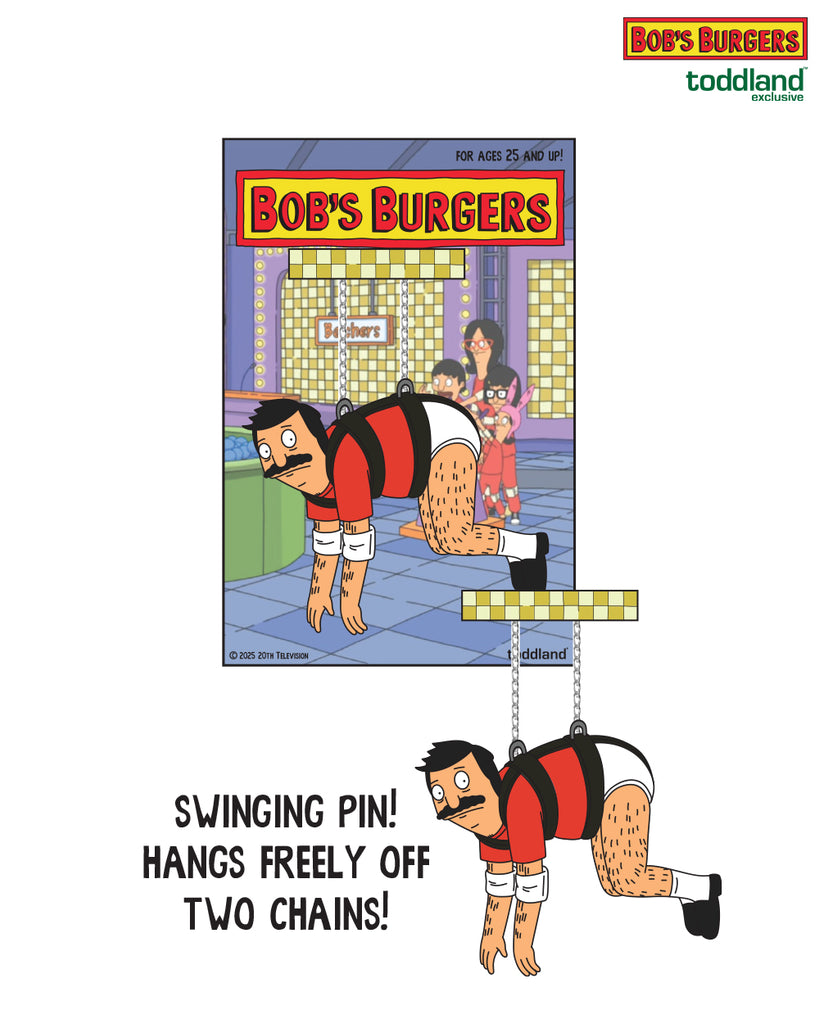 Bob's Burgers - Family Fracas - Swinging - hard enamel pin