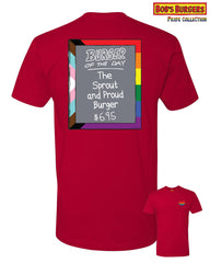 2026 Bob's Burgers Pride - 2026 Burger of the Day - Sprout and Proud Tee