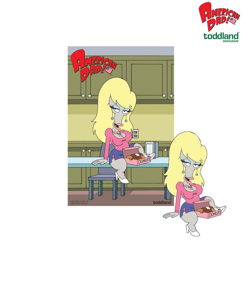 American Dad! - 2026 Laura Vanderbooben Enamel Pin
