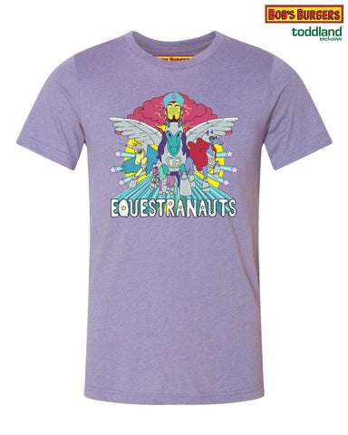 Bob's Burgers - 2025 Equesticles unite!  tee - purple nurple